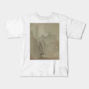 Orvieto by Elihu Vedder Kids T-Shirt